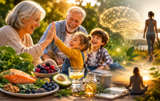 Healthy aging and cognitive wellness through family connection movement and nutrition