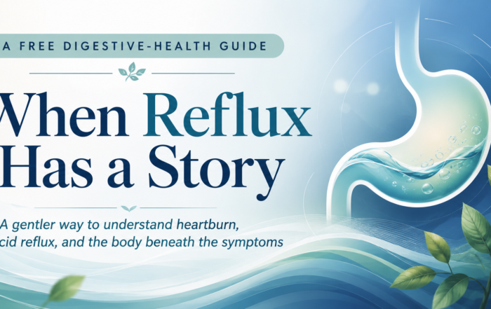 Acid reflux patterns and digestive health