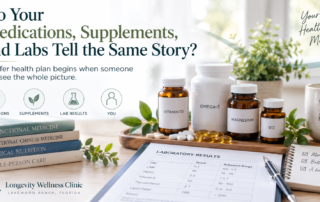 Medications supplements and lab results